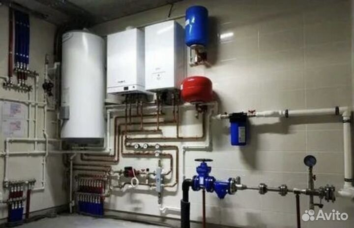 Услуги сантехника отопление