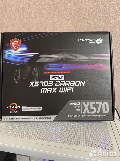 Материнская плата am4 x570