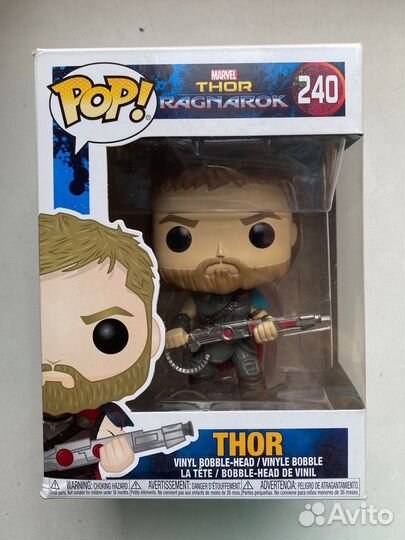 Фигурка Funko Pop Marvel Ragnarok Тор