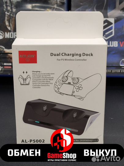 Зарядная станция PS5 Dual Charging Dock AL-P5002