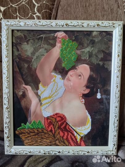 Картины вышитые бисером