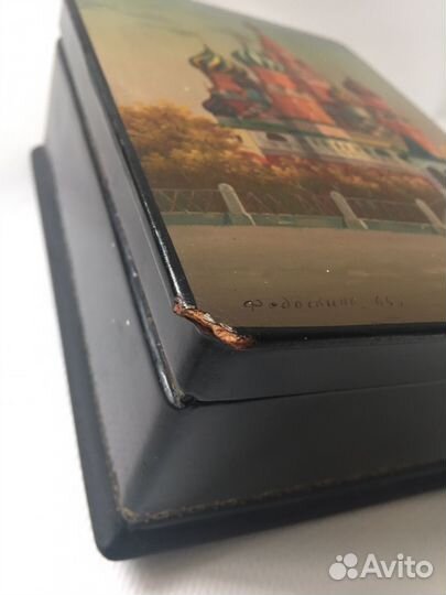 Шкатулка федоскино