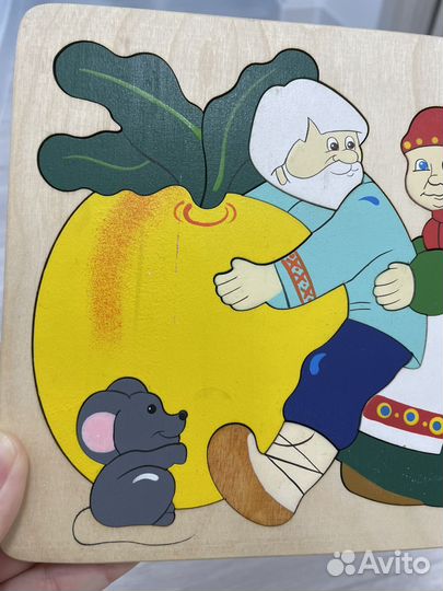 Деревянные пазлы