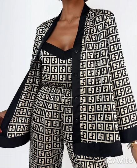 Пижама тройка / домашний костюм