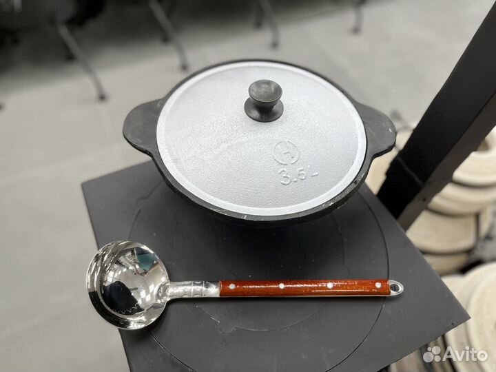 Казан чугунный