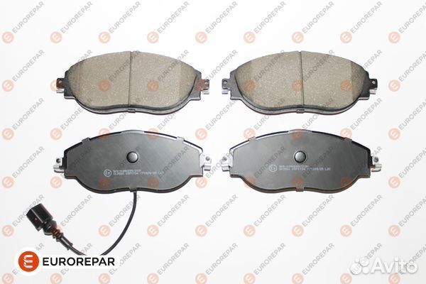 Тормозные колодки передние Колодки тормозные ди