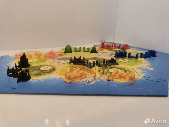 Колонизаторы Catan homm3 (фишки, фигурки)
