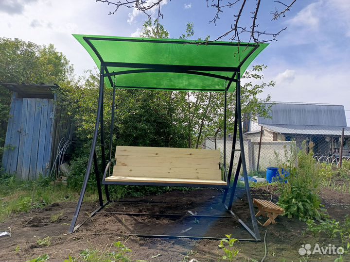 Садовые качели подвесные
