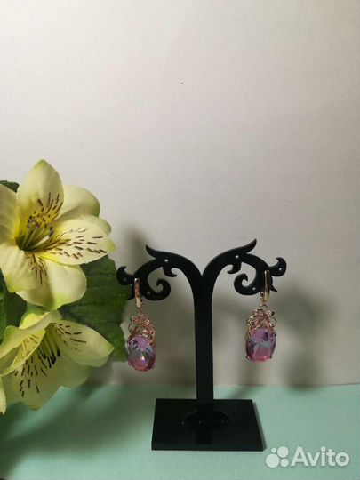 Серьги мельхиор