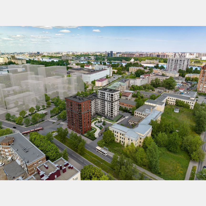 2-к. квартира, 58 м², 12/12 эт.