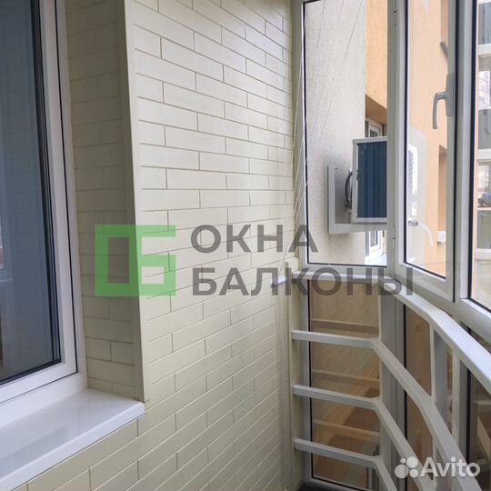 Остекление балконов. Окна пвх