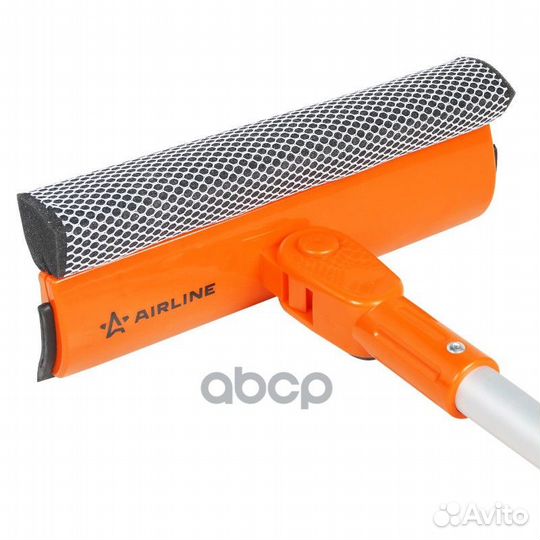 Щетка для мытья стекол с поролоном и водосгоном