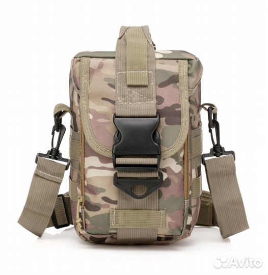 Тактическая маленькая сумка на плечо (Мультикам) 5