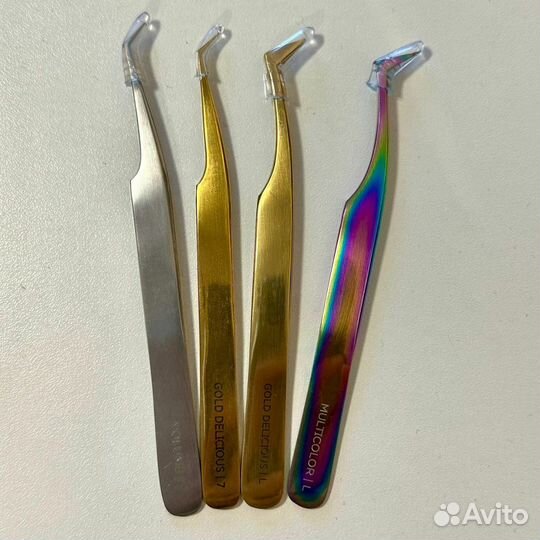 Новые пинцеты, лэшбокс, щеточки, микробраши