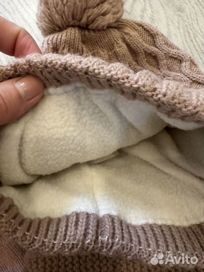 Шапка, шарф и варежки