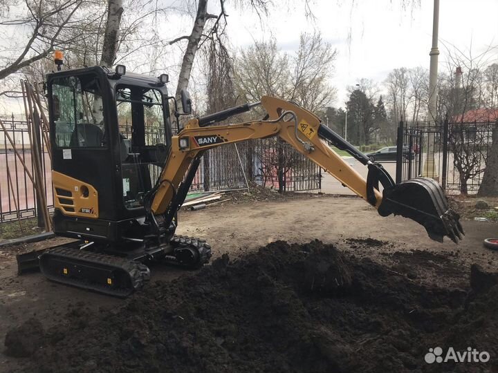 Услуги мини экскаватора