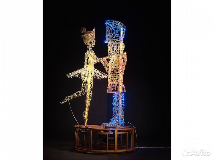 Световая фигура Щелкунчик