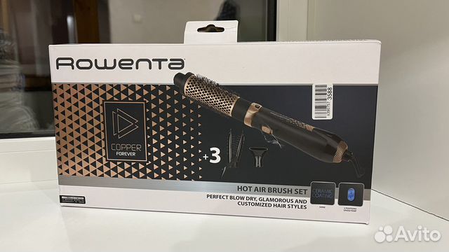 Фен-щетка для волос Rowenta