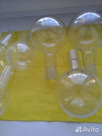 Колбы стеклянные химические СССР
