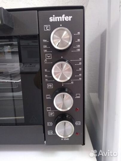 Мини-печь Simfer с конфорками