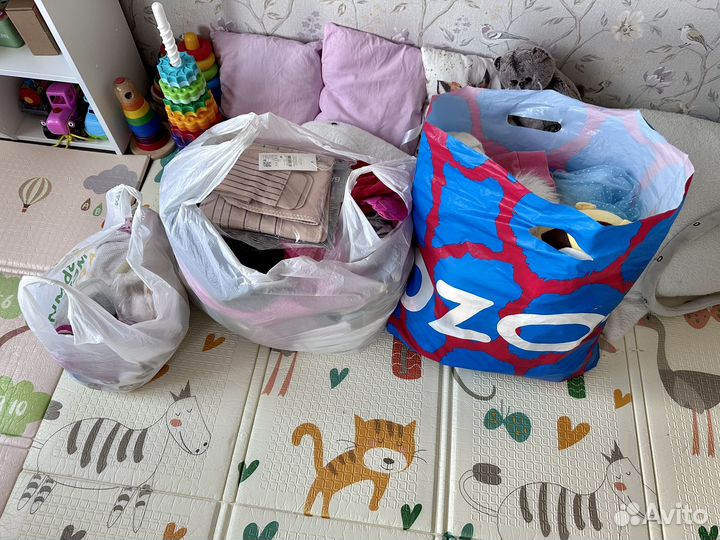 Вещи пакетом для девочки от 0 до года