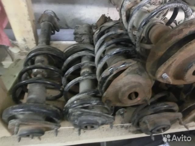 Амортизаторы стойки - Mitsubishi Outlander 1 покол