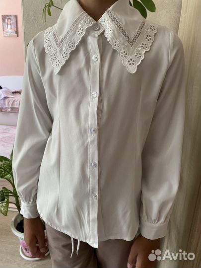 Блузка школьная
