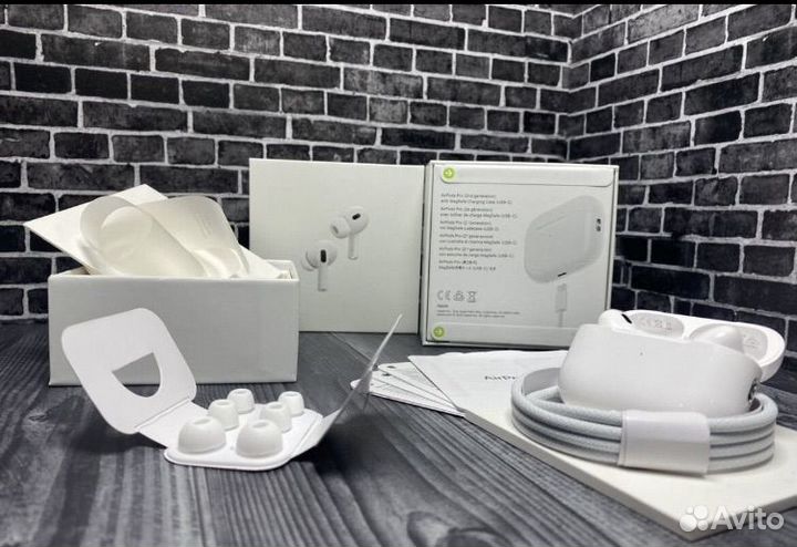 Airpods pro 2 type c premium + (подарок)