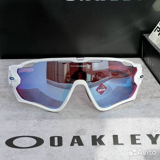 Очки Oakley Jawbreaker White Prizm Snow Sapphire