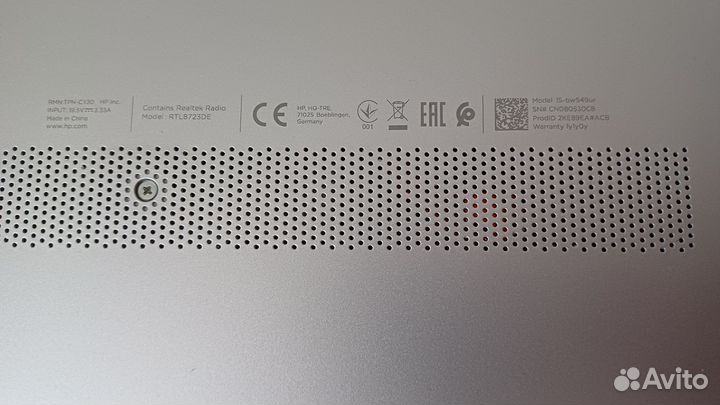 Ноутбук hp 15-bw549ur