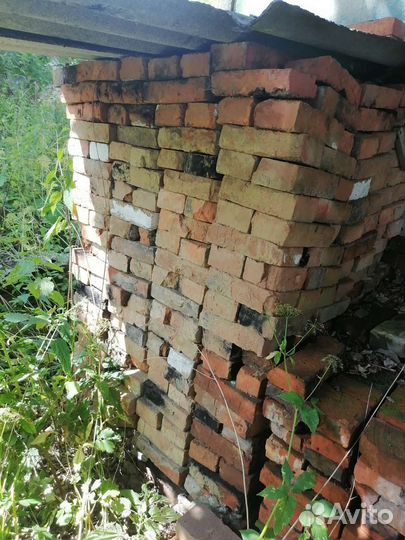 Кирпич красный бу