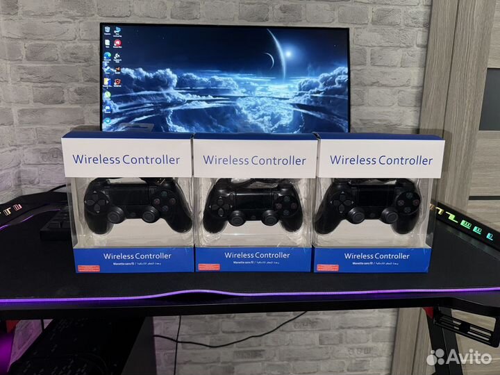 Джойстик ps4 новый