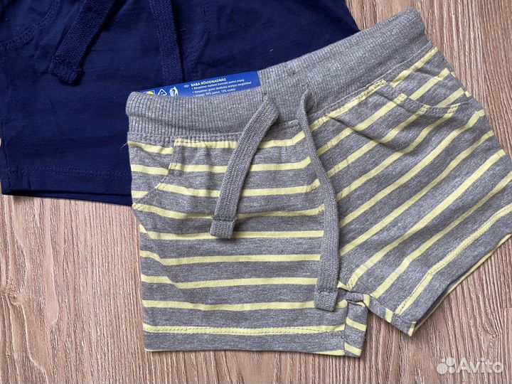 Шорты 2 шт новые для мальчиков