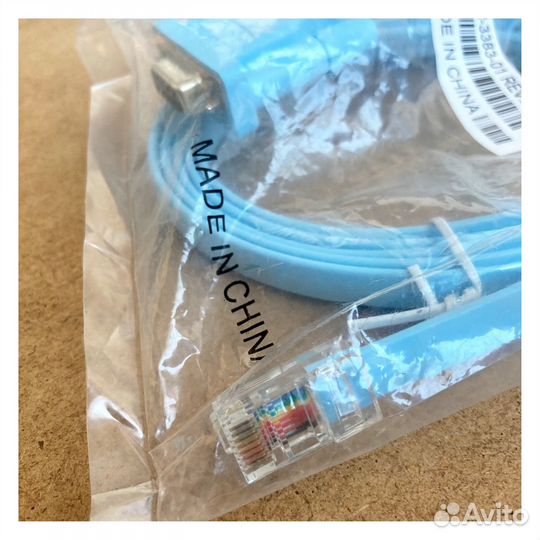 Консольный кабель Cisco COM to RJ-45