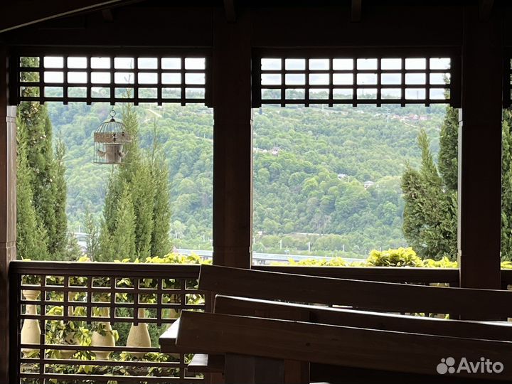 Аренда беседки с мангалом и видом на горы