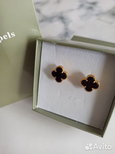 Набор Van Cleef серьги подвеска