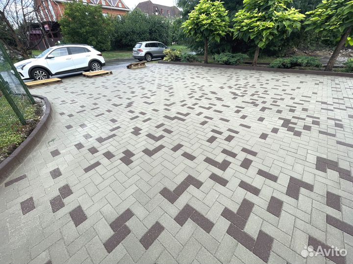 Тротуарная плитка вибропресс hess от 100м2