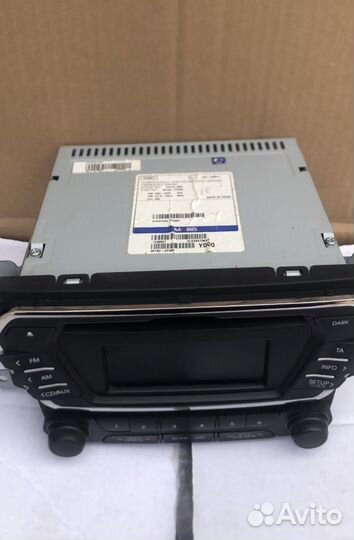 Автомагнитола kia rio 3