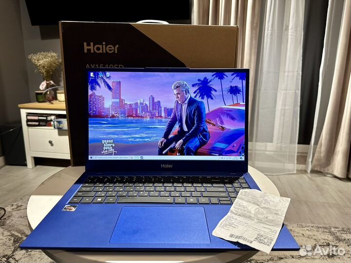 Мощный ультрабук / гарантия / ryzen 5 / SSD