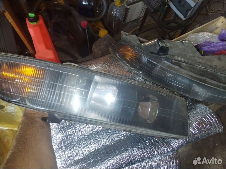 Фара mitsubishi galant 8