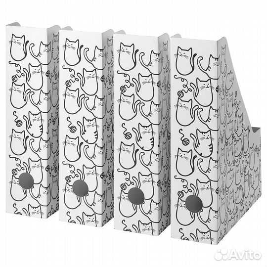 Подставка для журналов/бумаг Флюнс Fluns IKEA