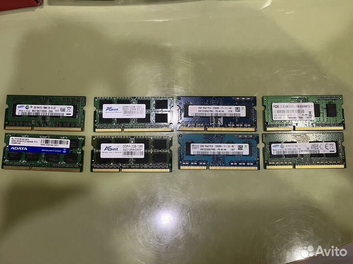 Оперативная память ddr3 для ноутбука