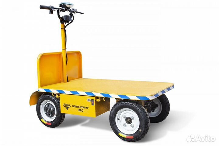 Грузовая электротележка RuTrike Плита Буксир 1200