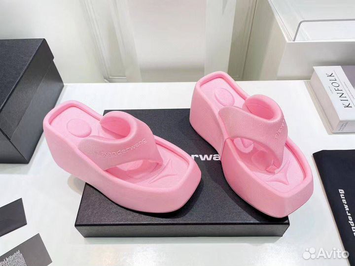 Alexander wang шлепанцы 39