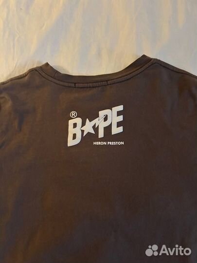 Футболка bape heron preston оригинал