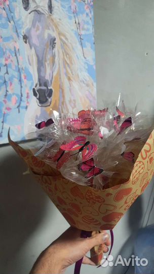 Букет из бабочек