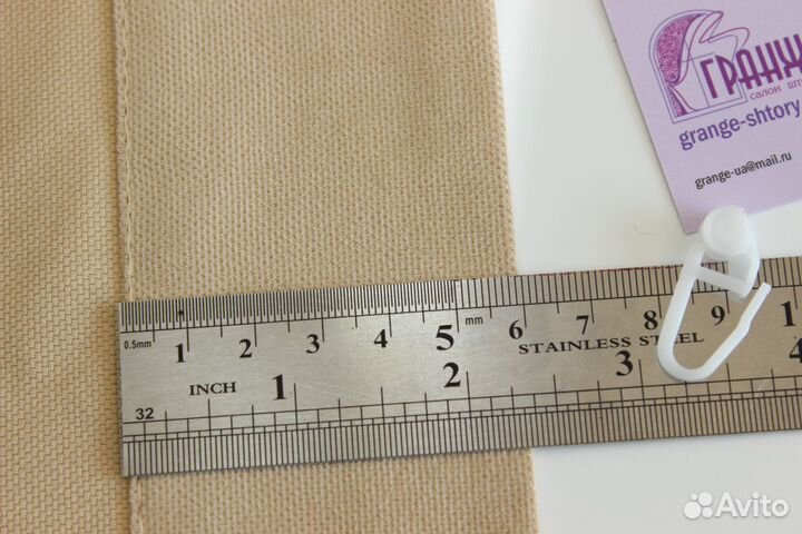 Шторы канвас готовые