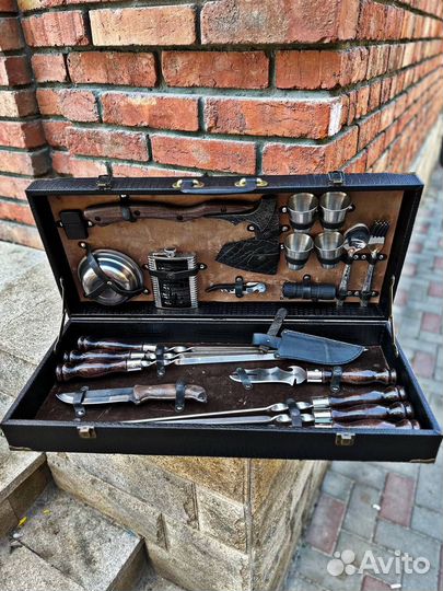 Шашлычный набор в кейсе