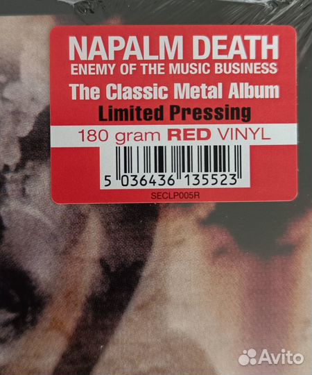Napalm Death - Enemy Of The Music Business (RED)