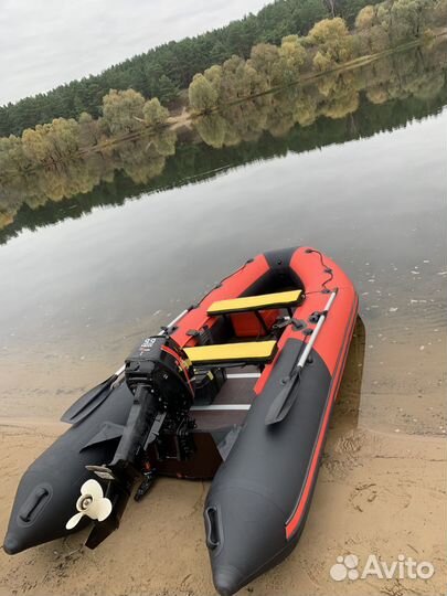 Пвх лодка Ривьера 360 с мотором HDX 9.9 (15)